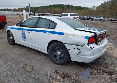 2011 Dodge Charger Police z USA, uszkodzony, nr VIN 2B3CL1CT5BH539780